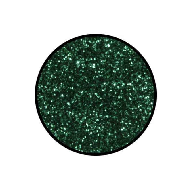 Kostuum Glitter make-up groen