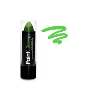 Kostuum UV lippenstift neon groen