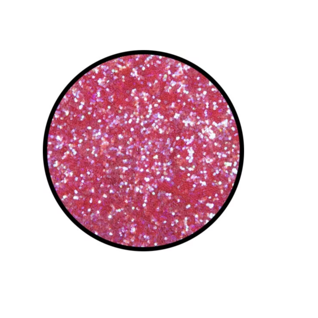 Kostuum Glitter make-up roze