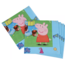 J-style-deco.nl Peppa pig servetten blauw