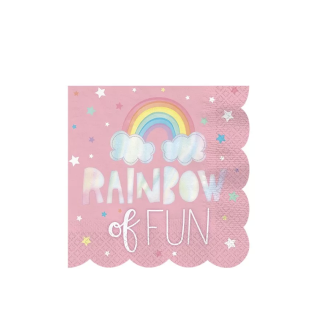 J-style-deco.nl Regenboog fun servetten