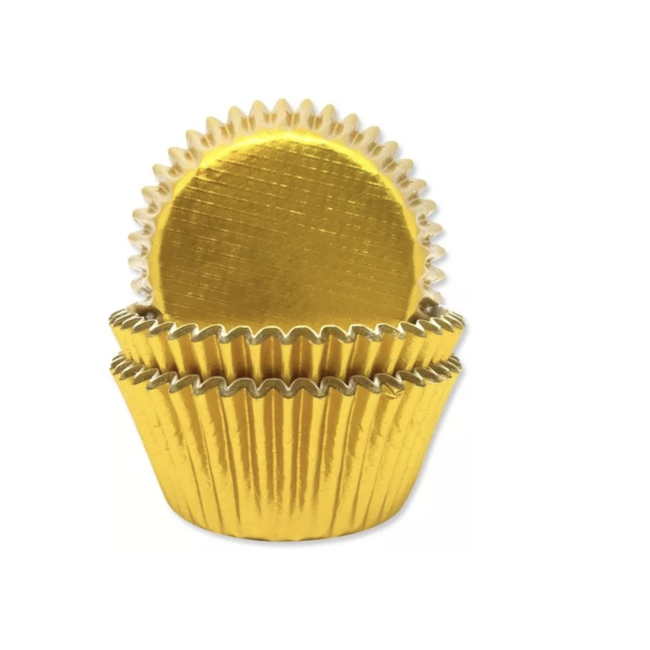 J-style-deco.nl Cupcake cups metallic goud