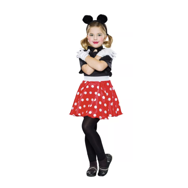 J-style-deco.nl Minnie mouse rock jurk