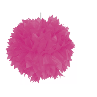 J-style-deco.nl Pompom hard roze