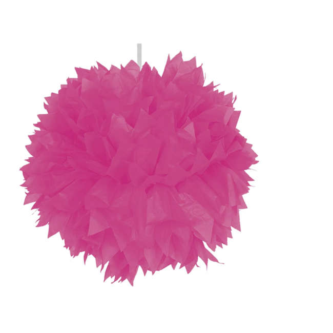 J-style-deco.nl Pompom hard roze