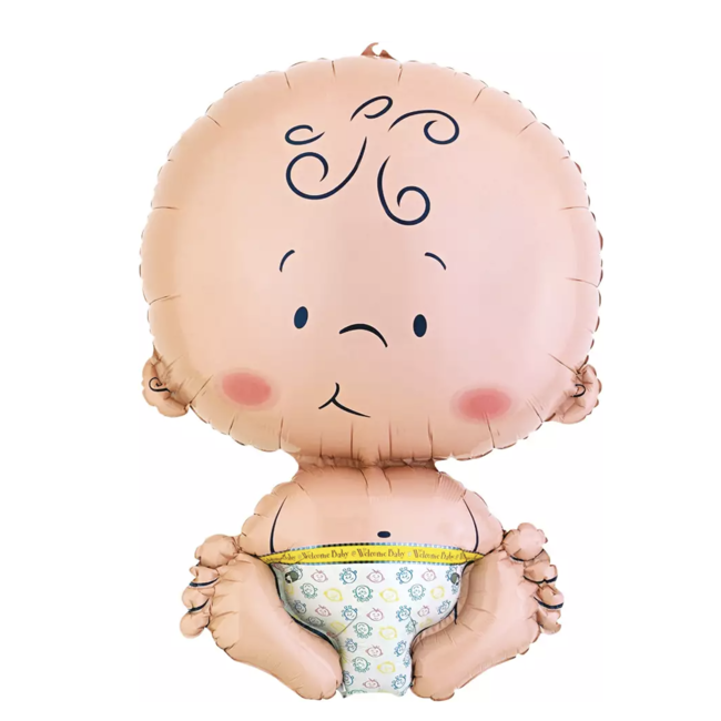 J-style-deco.nl Zittende baby ballon