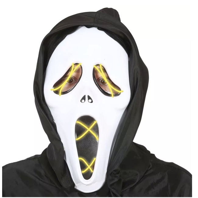 LED ghost masker | feestwinkel J-style-deco.nl - J-style-deco.nl | Online feestwinkel