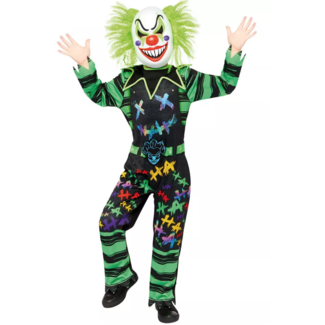 Horror Clown Halloween kostuum groen