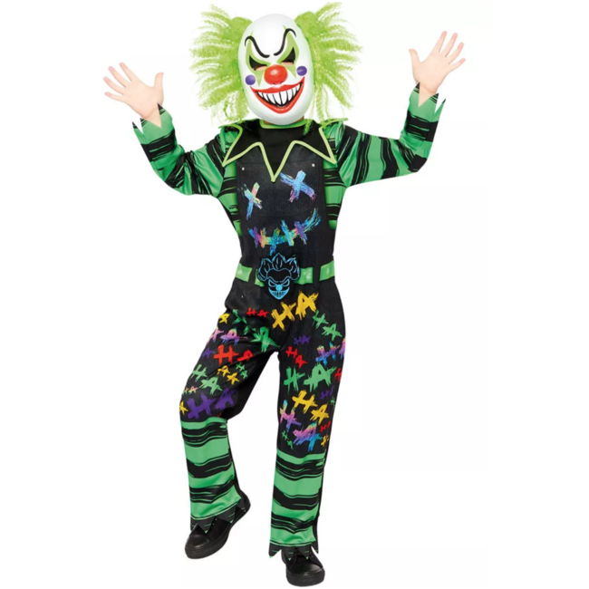 Horror Clown Halloween kostuum groen | Online feestwinkel J-style-deco - J-style-deco.nl | Online Zeeland