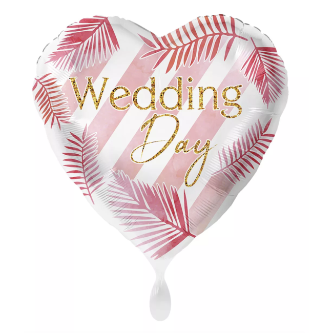 J-style-deco.nl Wedding day hart ballon