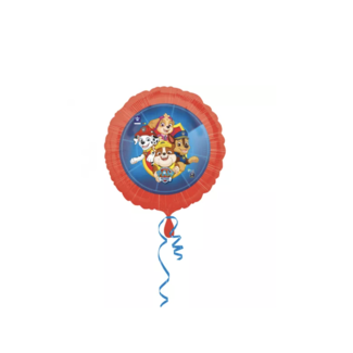 J-style-deco.nl Paw patrol ballon rood - blauw