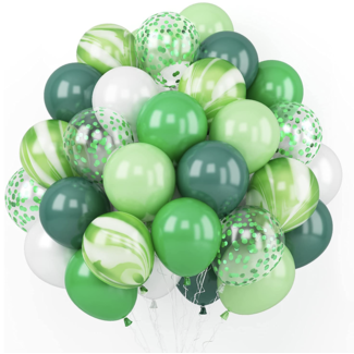 super Ballonnen mix turtle groen