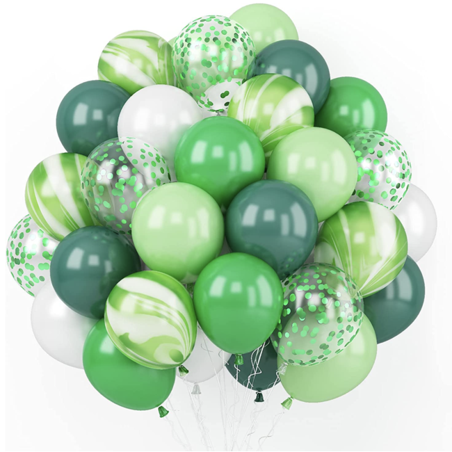 super Ballonnen mix turtle groen