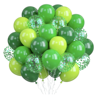 super Ballonnen mix lime groen - groen