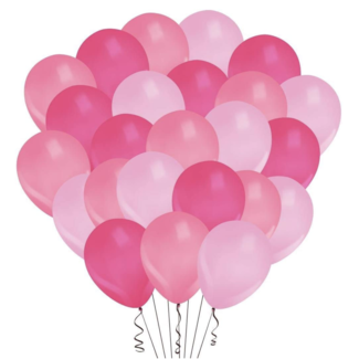 super Ballonnen roze mix