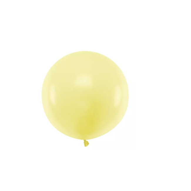 party Pastel ballon XL geel