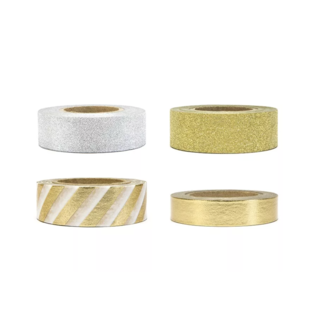 party Tape goud zilver