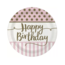 party Happy birthday borden roze - goud