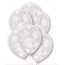 party Confetti ballonnen wit