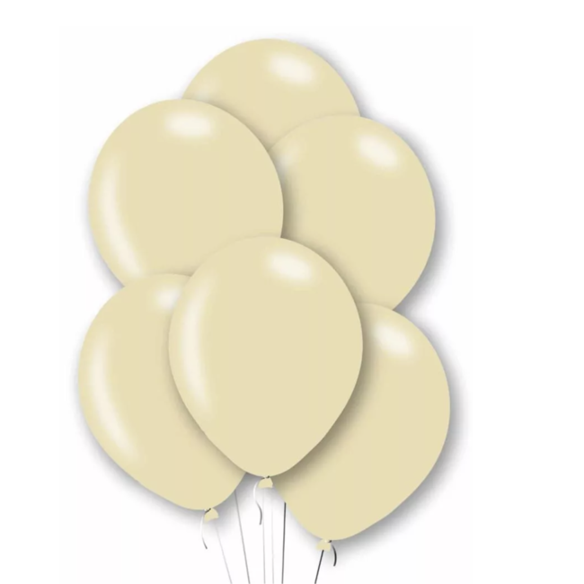 Ballonnen ivoor parelmoer | J-style-deco.nl | Voor uw feestje J-style-deco.nl | Online feestwinkel Zeeland
