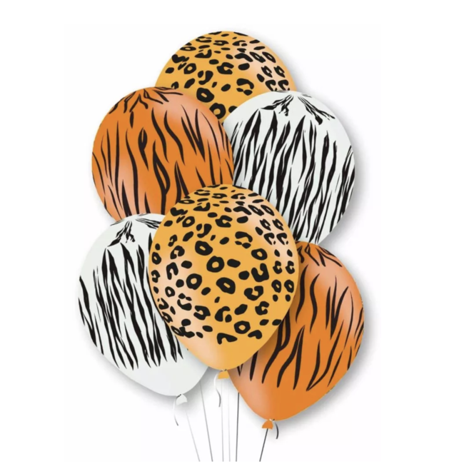 party Dieren print ballonnen