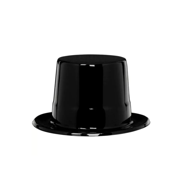 J-style-deco.nl Cilinder hoed zwart