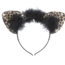 party Luipaard haarband glinster
