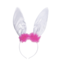 party Bunny haarband roze - wit