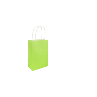 party Cadeau tasje lime groen