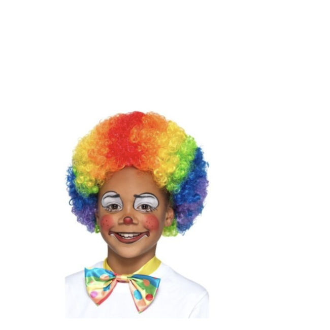 party Clown pruik kinderen