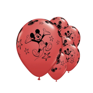 J-style-deco.nl Mickey mouse ballonnen rood