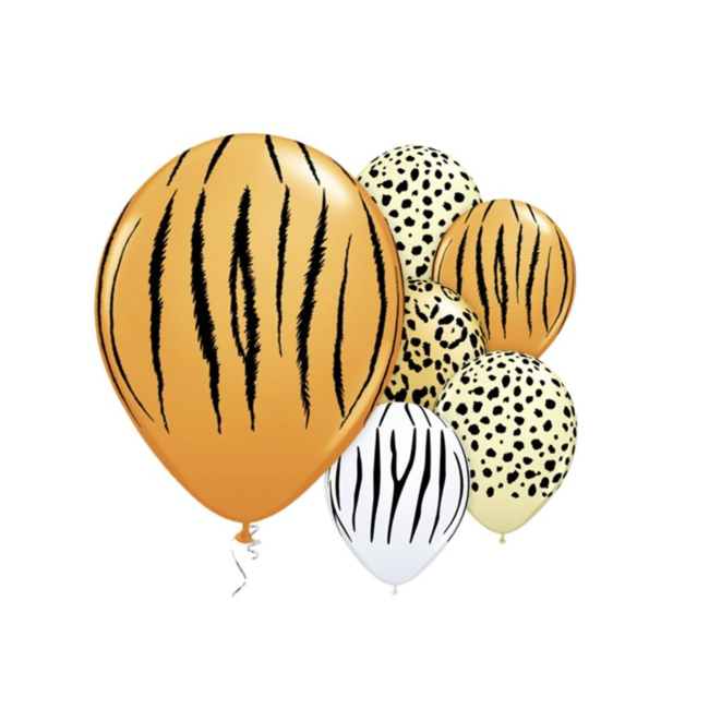 J-style-deco.nl Dieren print ballonnen 25 ST