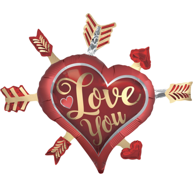 J-style-deco.nl I love you hart ballon