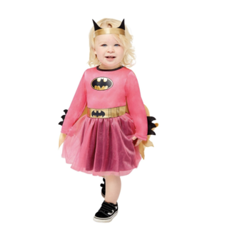 Batgirl baby kostuum roze