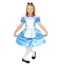 Alice in wonderland meisjes kostuum