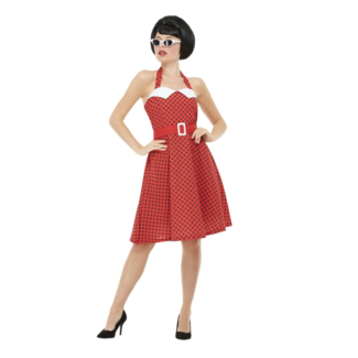 Voorzien Posters porselein Rode jaren 50 jurk | J-style-deco.nl | Alles voor uw feestje -  J-style-deco.nl | Online feestwinkel Zeeland