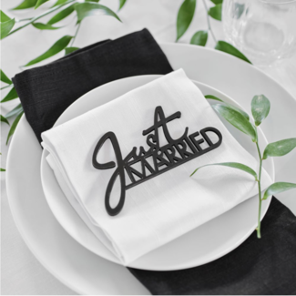 Ginger Ray Just married tafel decoratie