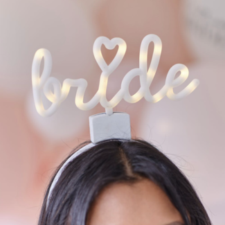 Bride haarband lichtgevend