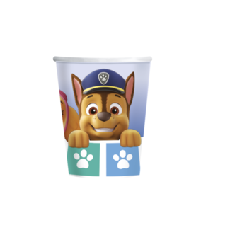 Paw patrol bekers blauw