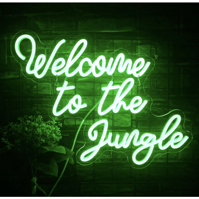 Welcome to the Jungle LED bord