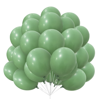 Ballonnen sage groen