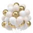 Ballonnen beige - wit - goud