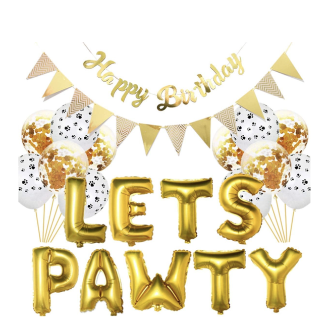 LETS Pawty versiering set