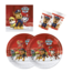 Paw patrol verjaardag servies set rood