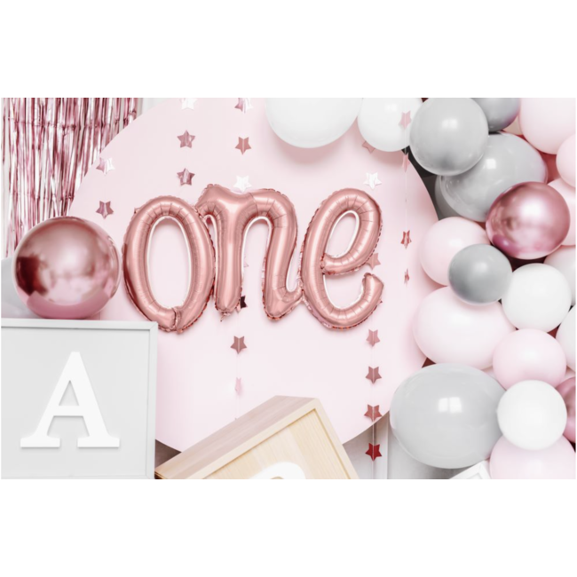 ONE Ballon rosé goud