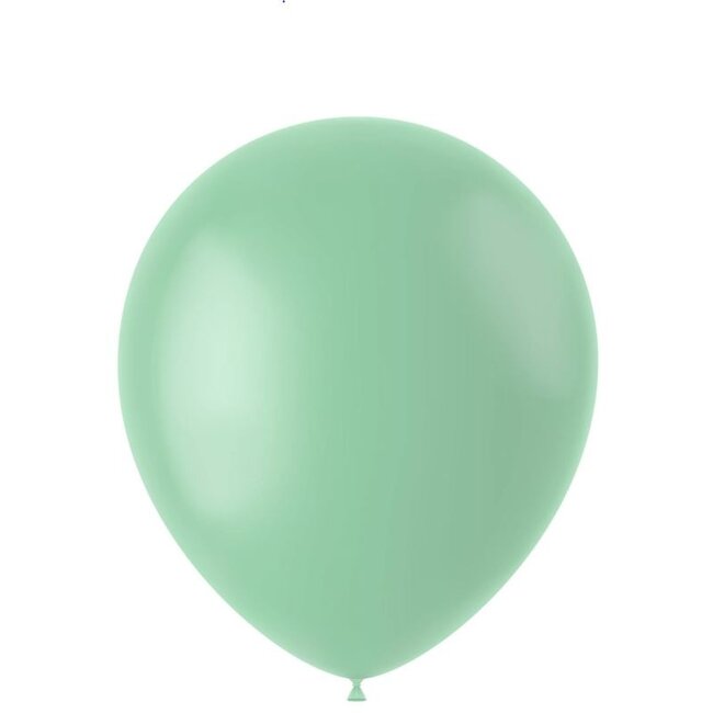 Feestartikelen mint groen ballonnen - 100 stuks