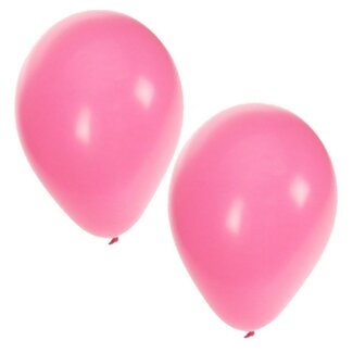 Ballonnen licht roze 100 stuks