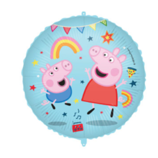 Peppa pig ballon groen