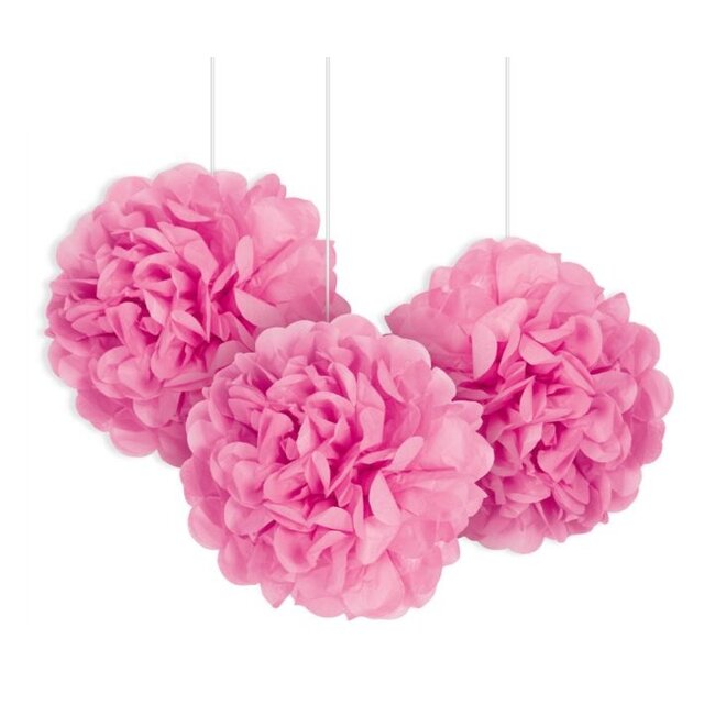 Pompons roze