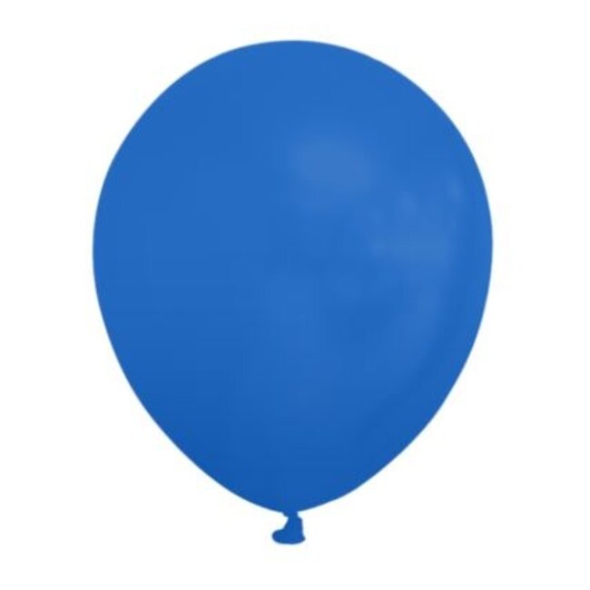 Ballonnen mini blauw 100 stuks